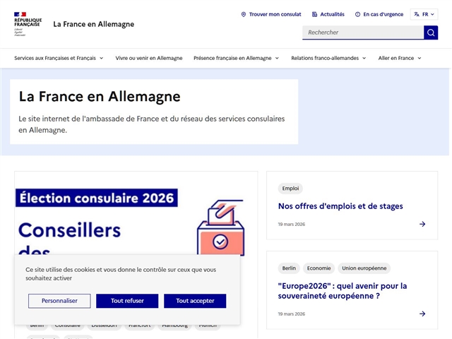 Allemagne - Ambassade de France en Allemagne