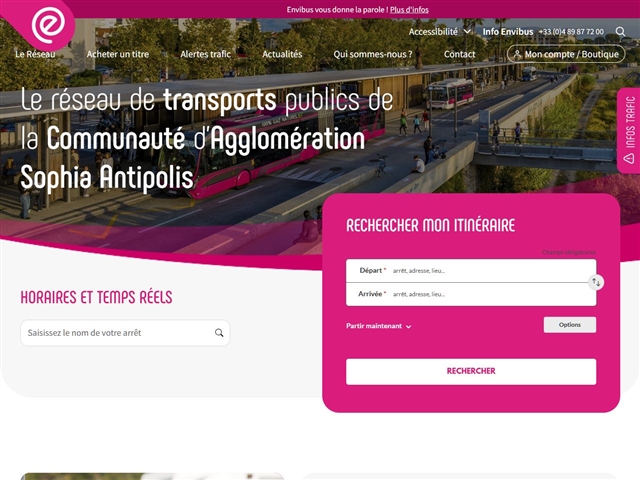 Antibes/Sophia Antipolis : Envibus