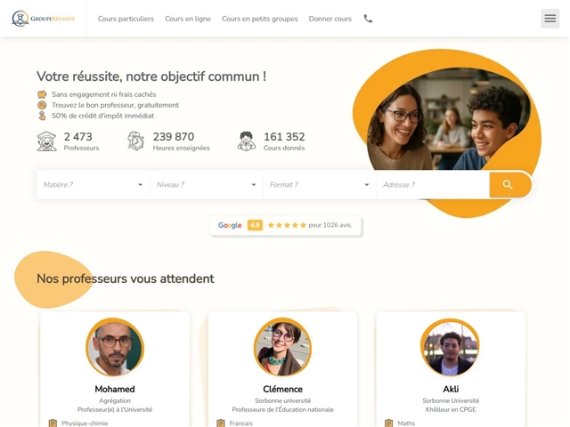 Groupe Réussite