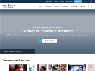 École supérieure de physique et de chimie industrielles (ESPCI)