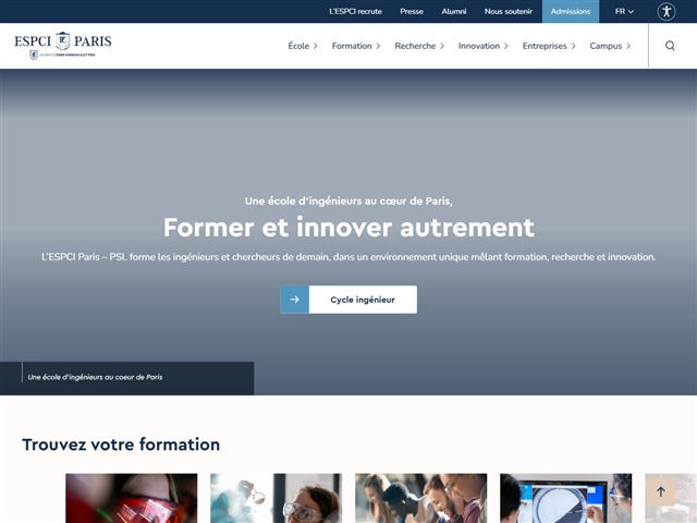 École supérieure de physique et de chimie industrielles (ESPCI)