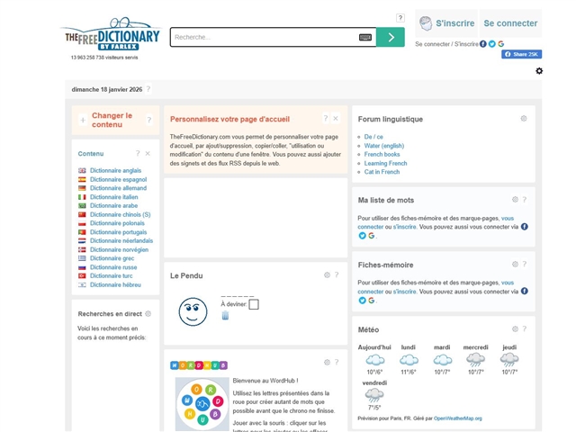 The Free Dictionnary