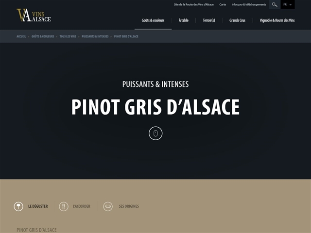 Pinot gris d'Alsace