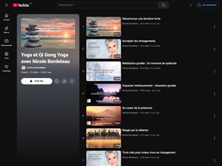 Nicole Bordeleau : Qi Gong et Qi Gong Yoga