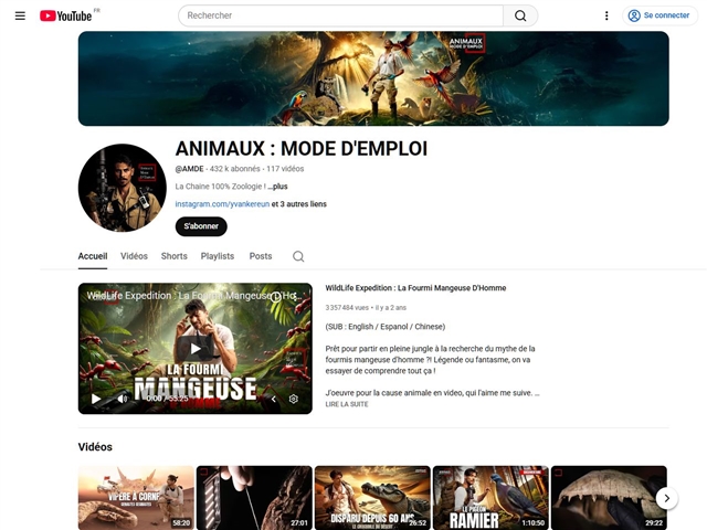 Animaux : Mode d'Emploi