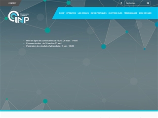 Concours commun INP
