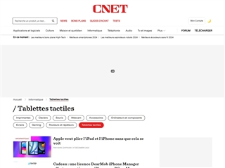 Cnet France : Tablettes