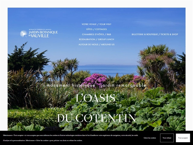 Château de Vauville et son jardin botanique