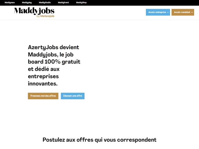 Maddy Jobs