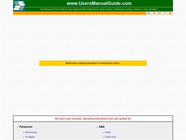 UsersManualGuide.com
