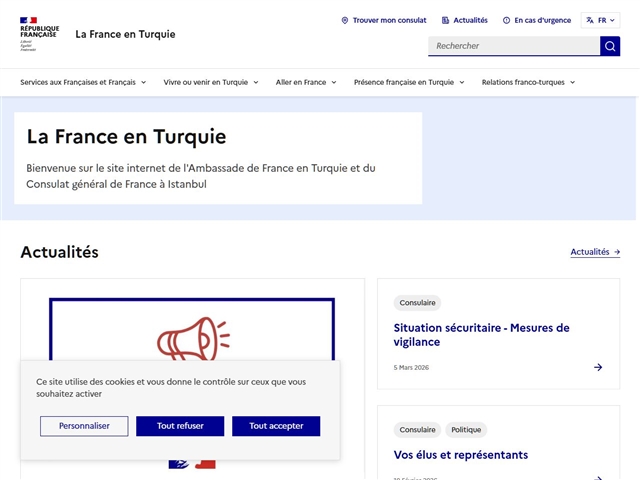 Turquie - Ambassade de France en Turquie