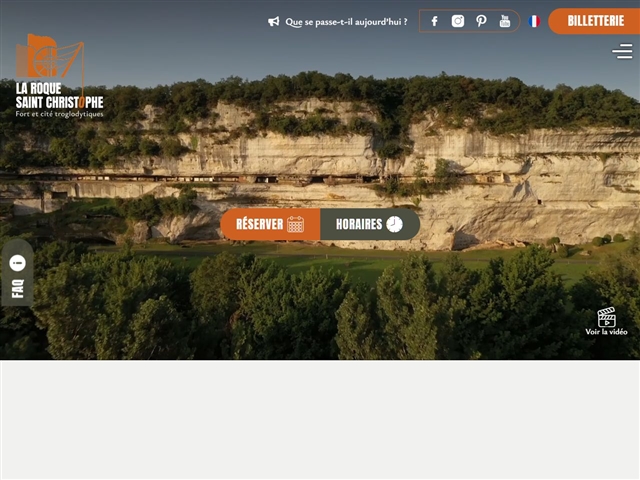 Site troglodytique de la Roque Saint-Christophe