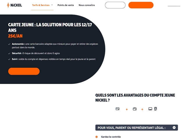 NiCKEL : Compte Jeune