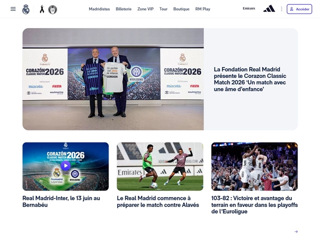Madrid : Real Madrid