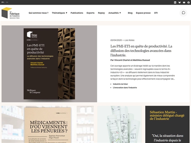 La Fabrique de l'Industrie