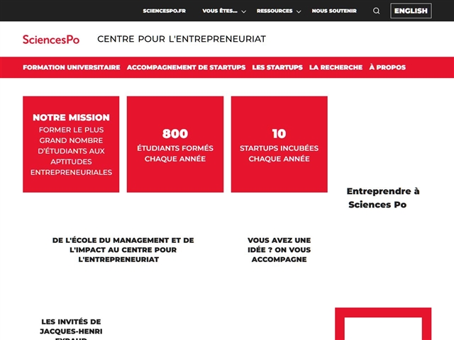 Sciences Po Entrepreneurs - Incubateur IEP