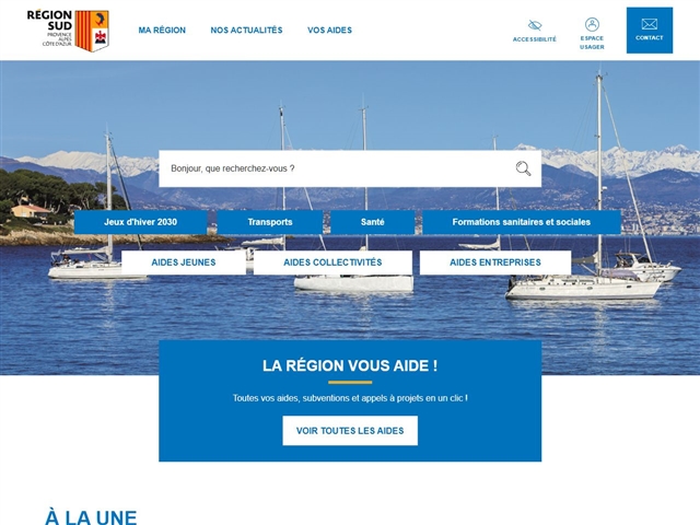 Région Sud Provence-Alpes-Côte d'Azur