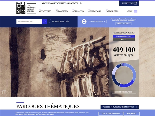 Collections en ligne des musées de Paris