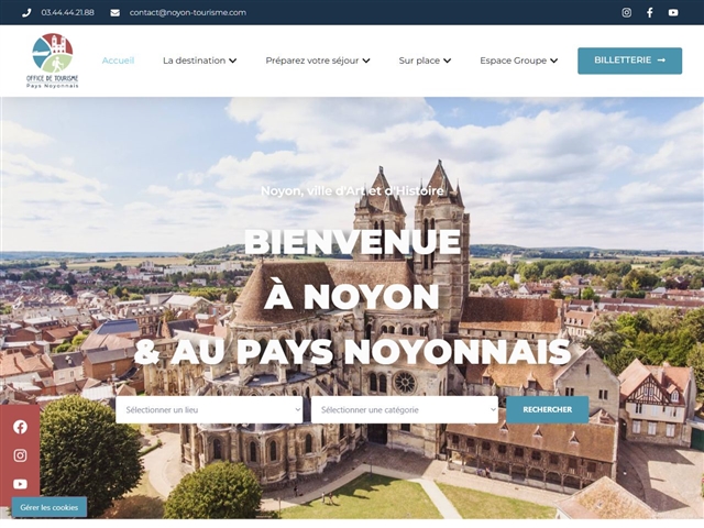 Noyon (60400) - office de tourisme