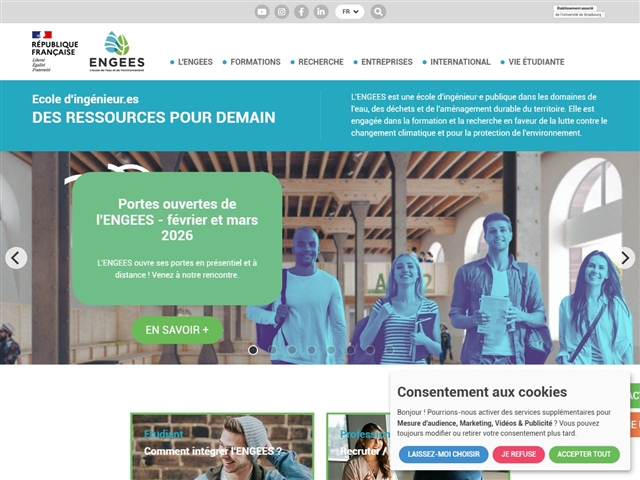 École nationale du génie de l'eau et de l'environnement de Strasbourg (ENGEES)