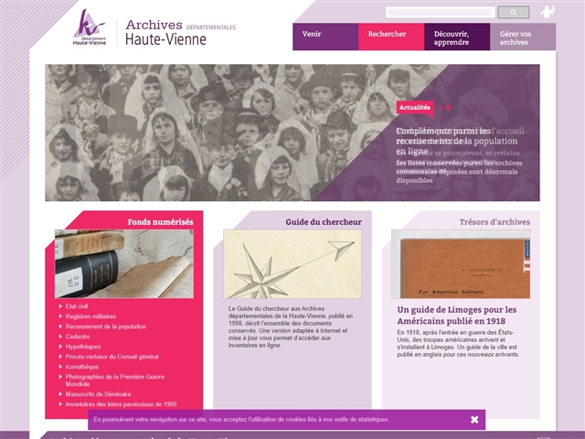 Archives Départementales De La Vienne En Ligne