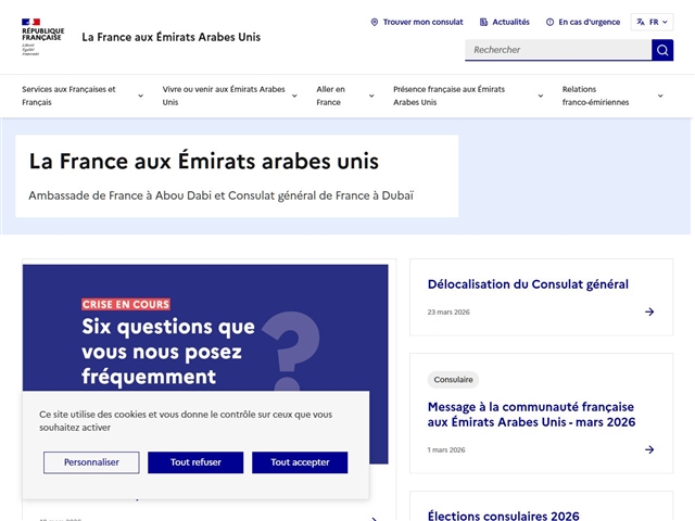 Émirats Arabes Unis - Ambassade de France aux Émirats Arabes Unis