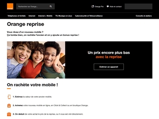 Orange : Recyclage de mobile