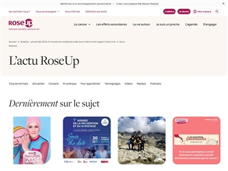 RoseUp : Actualité