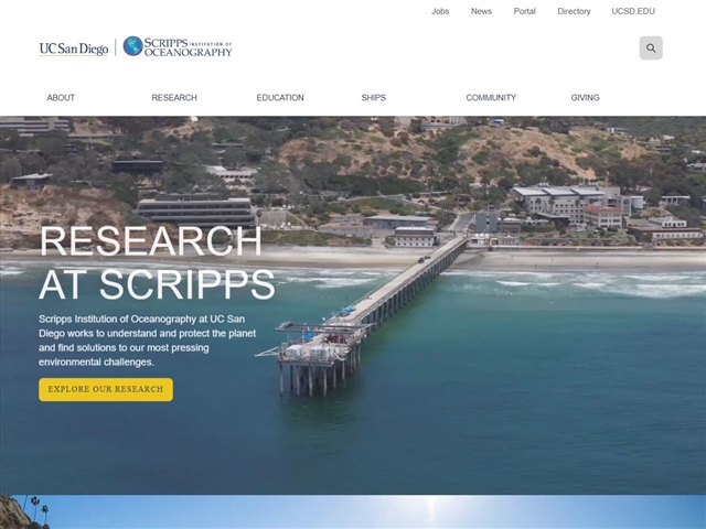 Scripps Institute of Oceanography