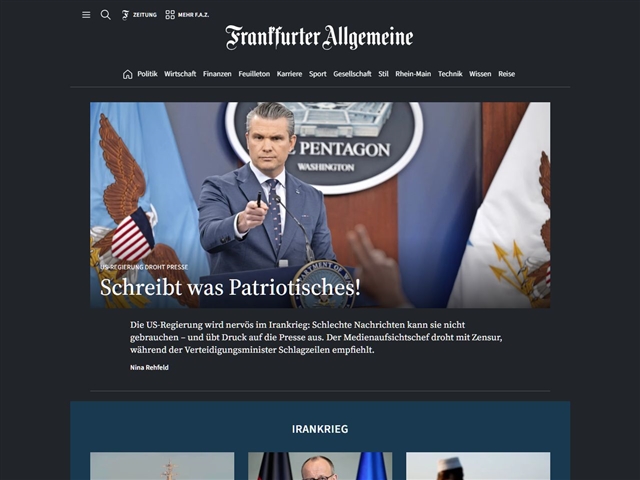 Frankfurter Allgemeine Zeitung 
