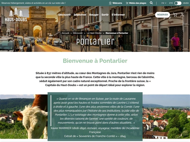 Pontarlier (25300) - office de tourisme