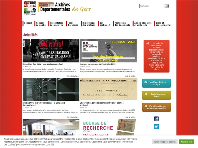 Archives Départementales 32 Etat Civil En Ligne