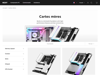 NZXT : Cartes mères