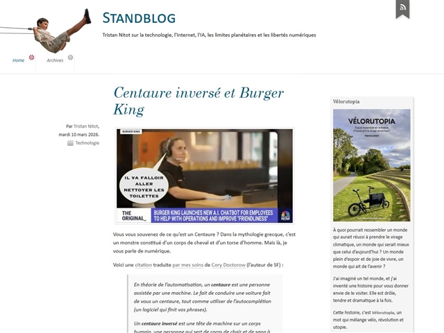 Standblog - Tristan Nitot