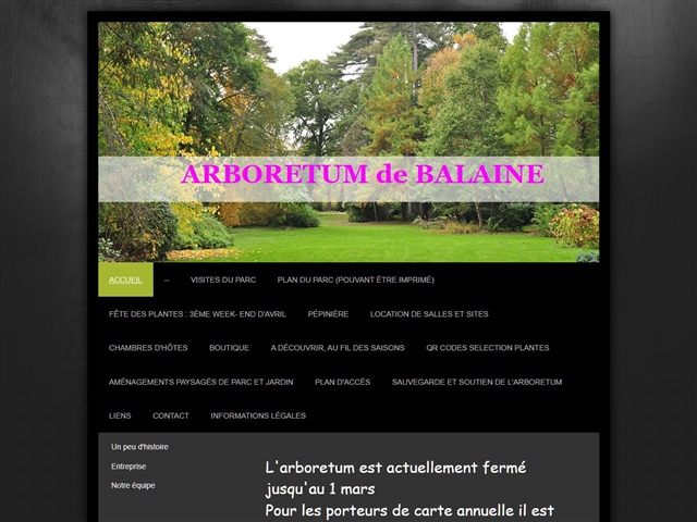 Arboretum de Balaine
