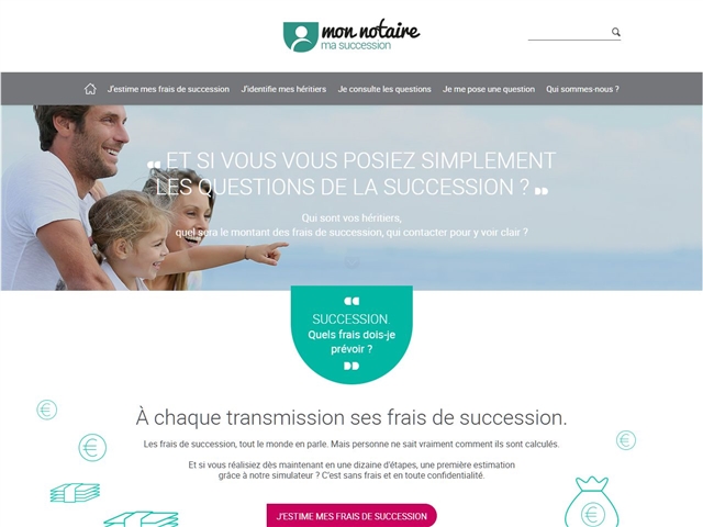Mon notaire - Ma succession