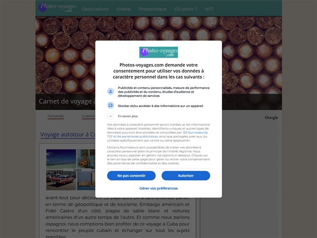 Photos de voyages : Cuba