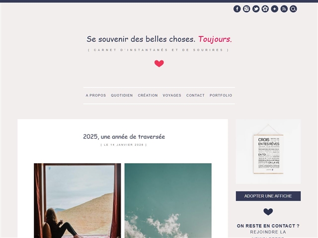 Se Souvenir des Belles Choses