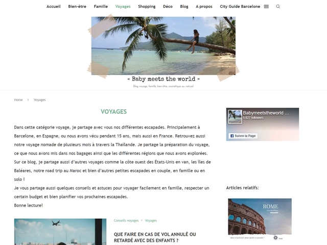 Baby Meets the World : Voyages