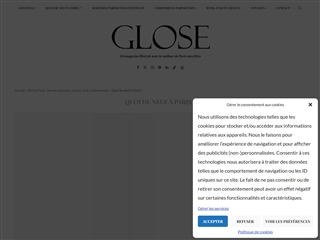 Glose : Quoi de Neuf à Paris ?