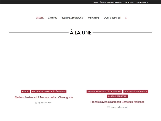 Chronique Bordelaise