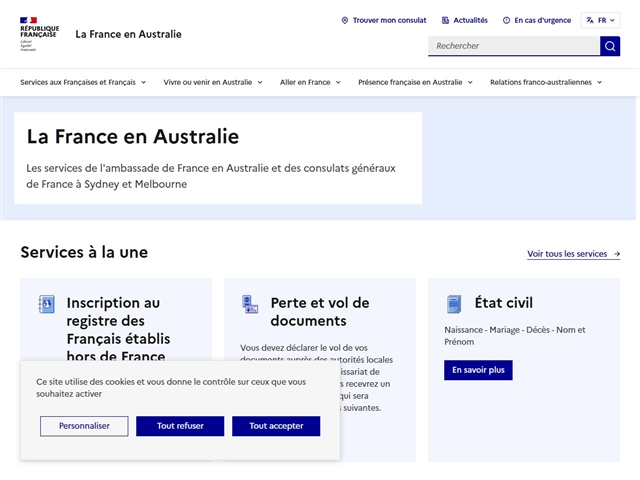Australie - Ambassade de France en Australie