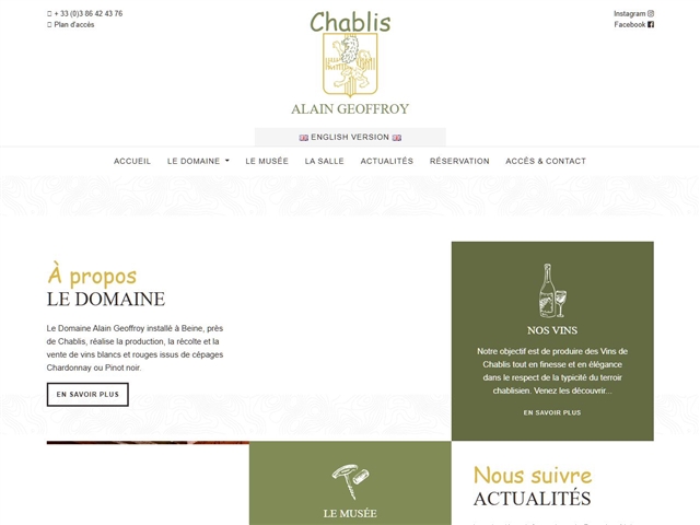 Domaine Alain Geoffroy