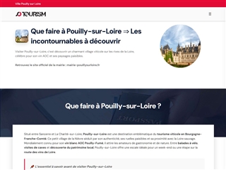 Pouilly-sur-Loire (58150) - office de tourisme