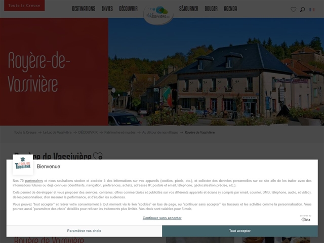 Royère-De-Vassivière (23460) - office de tourisme