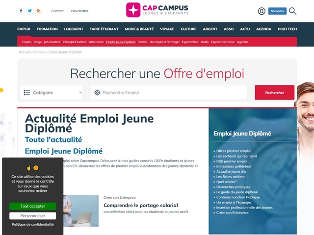 CapCampus : Emploi