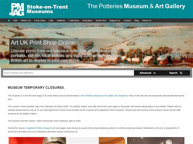 Stoke-on-Trent's Potteries Museum & Art Gallery