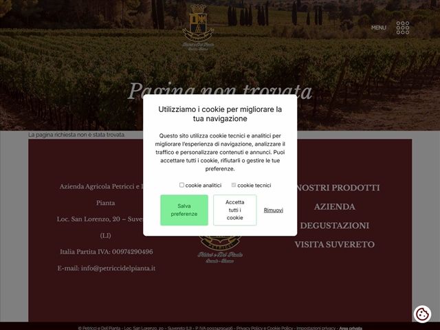 Petricci e del Pianta
