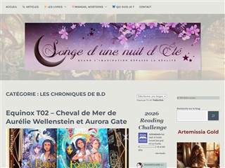 Songe d'une nuit d'Eté : Chroniques de BD