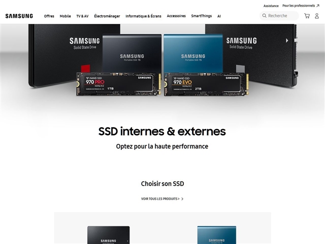 Samsung : SSD